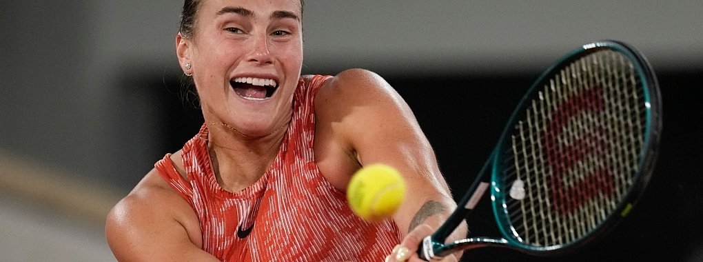 Zog bei den French Open ins Achtelfinale ein: Aryna Sabalenka. - &copy; Christophe Ena/AP/dpa