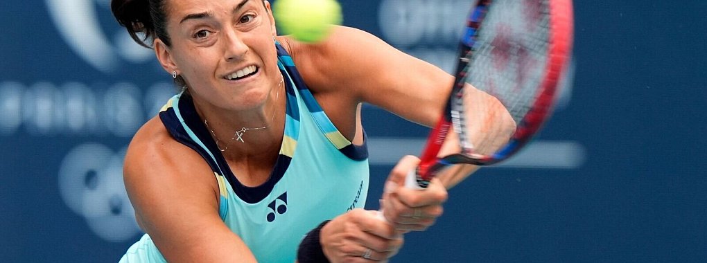 Caroline Garcia veröffentlicht nach ihrem Erstrunden-Aus in New York an sie gerichtete Hass-Nachrichten im Netz. - © Wilfredo Lee/AP