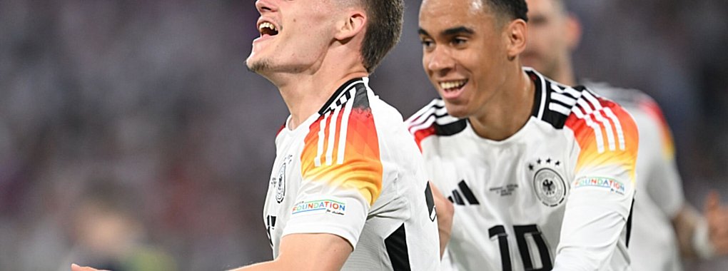 Geniale Youngster: Florian Wirtz (l) und Jamal Musiala. - © Sven Hoppe/dpa