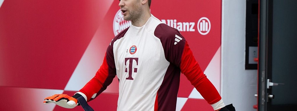 Manuel Neuer musste angeblich das Training abbrechen. - © Sven Hoppe/dpa