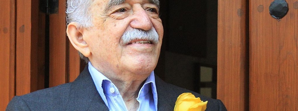 Der Literaturnobelpreistr&auml;ger Gabriel Garc&iacute;a M&aacute;rquez 2014 vor seinem Haus in Mexiko-Stadt. - &copy; Mario Guzman/epa efe/dpa