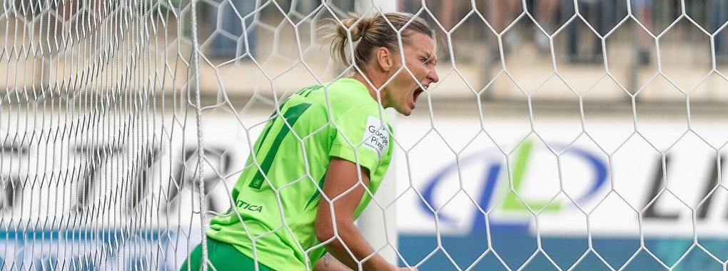 Alexandra Popp feierte im DFB-Pokal mit Wolfsburg den ersten Sieg in der neuen Spielzeit. - © Stefan Mayer/Eibner-Pressefoto/dpa