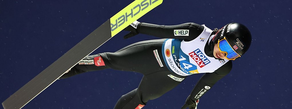 Thea Minyan Bjoerseth verpasst nach ihrem Sturz die Heim-WM. - © Daniel Karmann/dpa