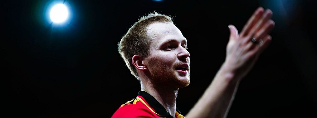 Lebruns Angstgegner: Der deutsche Tischtennis-Nationalspieler Benedikt Duda schlug Frankreichs Topstar erneut. - © Eva Manhart/APA/dpa