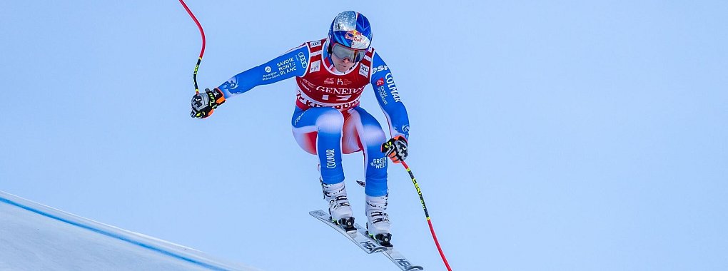 Alexis Pinturault gab nach einem Kreuzbandriss erst in diesem Winter sein Comeback. - © Expa/Johann Groder/APA/dpa