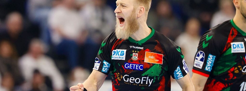 Matthias Musche war mit Felix Claar zusammen bester SCM-Schütze in Kielce - © Frank Molter/dpa