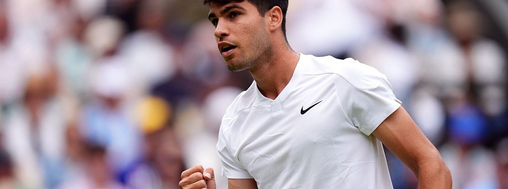 Erreichte die zweite Runde in Wimbledon: Carlos Alcaraz. - &copy; John Walton/PA Wire/dpa