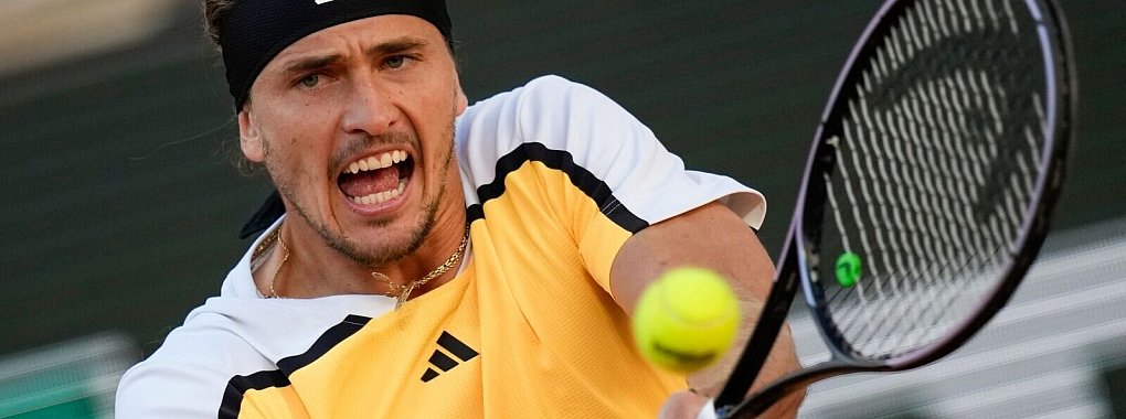 K&auml;mpft sich in vier S&auml;tzen ins Finale von Roland Garros: Der Deutsche Alexander Zverev. - &copy; Christophe Ena/AP/dpa