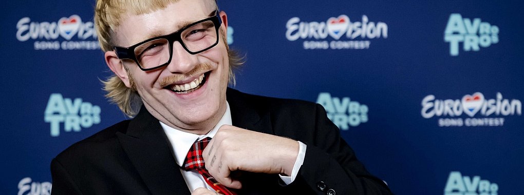 Joost Klein geht mit &laquo;Europapa&raquo; ins ESC-Rennen. - &copy; Robin Van Lonkhuijsen/ANP/dpa