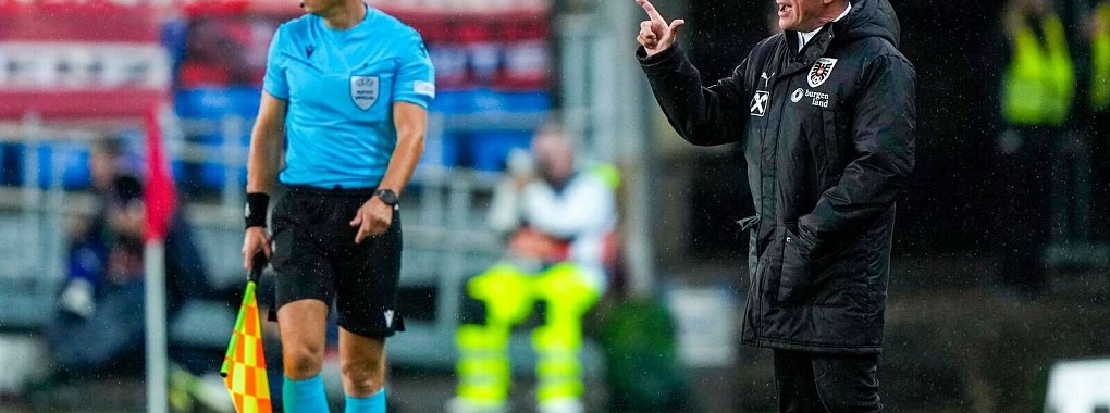 Ralf Rangnick steht mit Österreich unter Druck. - © Fredrik Varfjell/NTB/dpa
