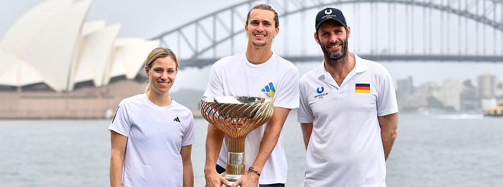 Zu Beginn des Jahres gewann Torben Beltz (r) mit Deutschland den United Cup in Sydney. - © Bianca De Marchi/AAP/dpa