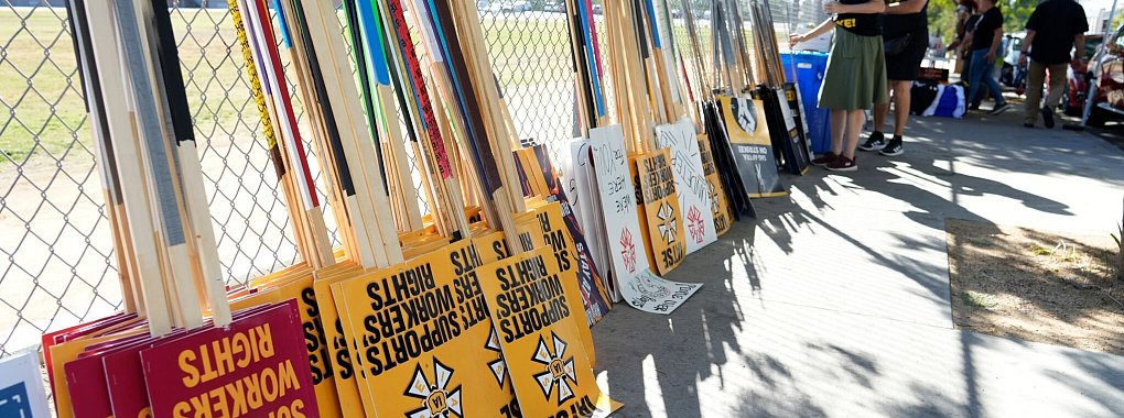 Der Streik in Hollywood hatte die Produktion in der gesamten Branche fast vier Monate lang lahmgelegt. - &copy; Chris Pizzello/Invision/AP/dpa