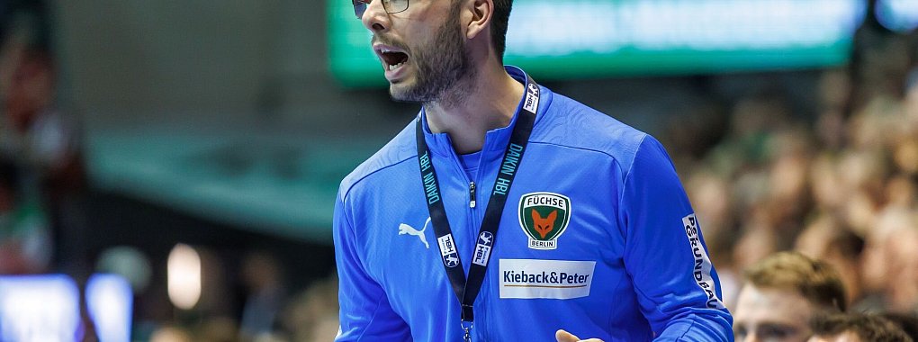 Die Füchse Berlin haben im Titelrennen der Handball-Bundesliga gepatzt. - © Andreas Gora/dpa