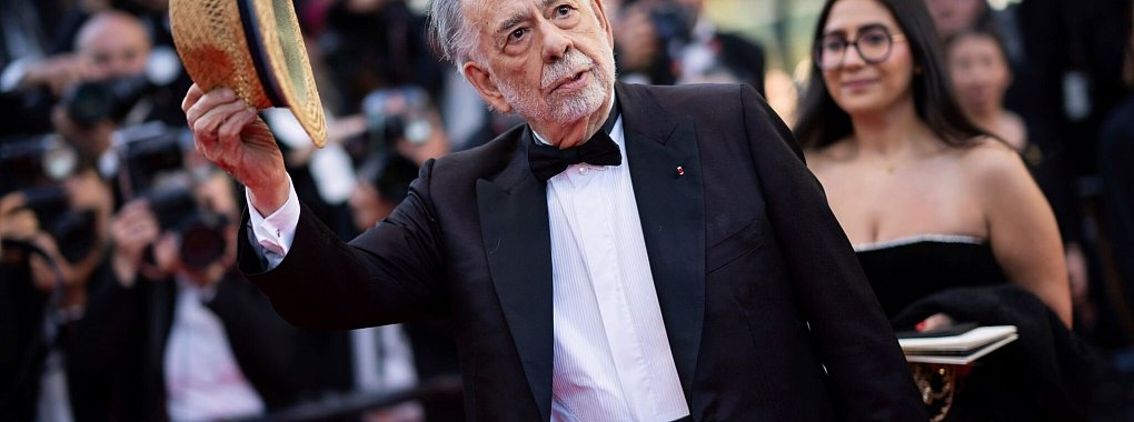 Francis Ford Coppola stellt seinen Film &laquo;Megalopolis&raquo; in Cannes vor. - &copy; Scott A Garfitt/Invision/AP/dpa