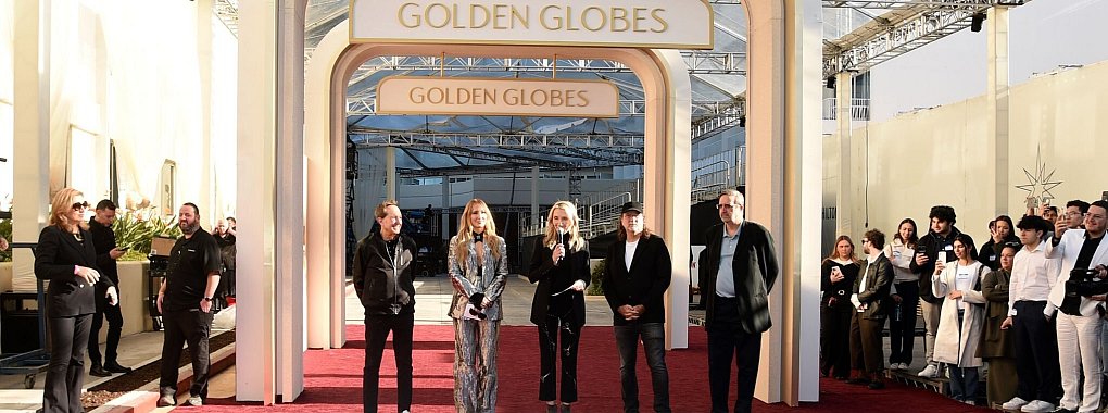 Der rote Teppich für die Golden-Globe-Gala ist ausgerollt. - © Richard Shotwell/Invision/AP/dpa