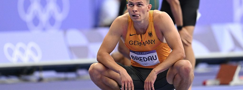 Muss &uuml;ber 400 Meter in den Hoffnungslauf: Jean Paul Bredau - &copy; Sven Hoppe/dpa