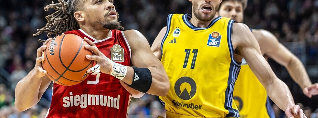 Carsen Edwards war gegen Monaco der beste Werfer seiner Bayern. - © Andreas Gora/dpa