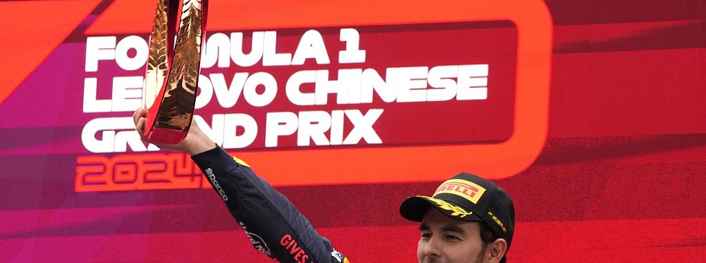 Bleibt zwei weitere Jahre bei Red Bull: Sergio Pérez. - © Andy Wong/AP/dpa