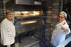 Chefkoch Vito Fasanella ist Weltmeister f&uuml;r die Zubereitung von Pizza, Risotto und verschiedenen anderen italienischen Gerichten. - &copy; Jan Christian Pinsch