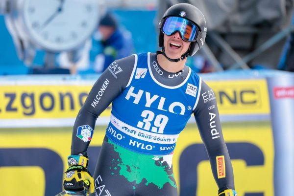 Der italienische Abfahrer Matteo Franzoso ist nach einem Trainingsunfall gestorben. - © Mattia Radoni/Zuma Press/dpa
