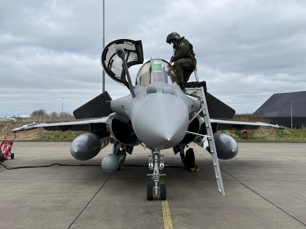 Eine französische Rafale war am ersten Einsatz von Eastern Sentry beteiligt. (Archivbild) - © Ansgar Haase/dpa