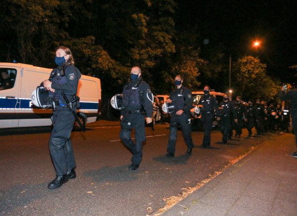 Klimacamp in Aachen - © Foto: Ralf Roeger/dpa