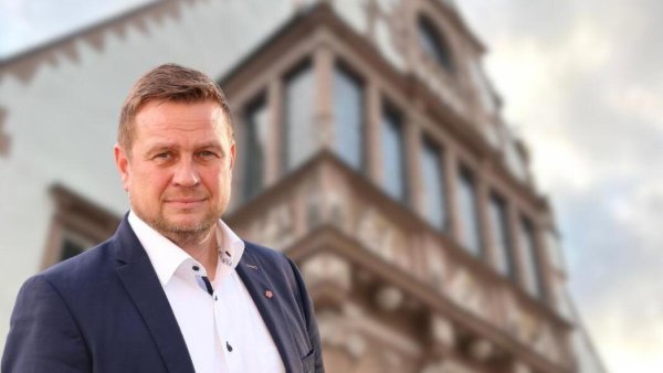 Alexander Baer tritt für die SPD als Bürgermeisterkandidat an. - © Fotorechte: Alexander Baer