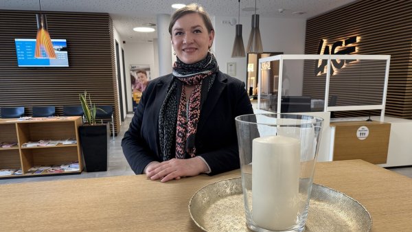 Julia Hinkelmann ist die neue Fachgruppenleiterin Wirtschaftsförderung und Stadtmarketing in der Verwaltung. - © Sven Kienscherf
