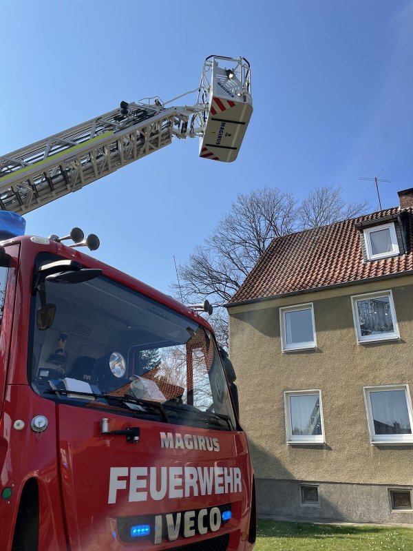 Bei dem Küchenbrand ist keine Person zu Schaden gekommen.  - © Feuerwehr Lage