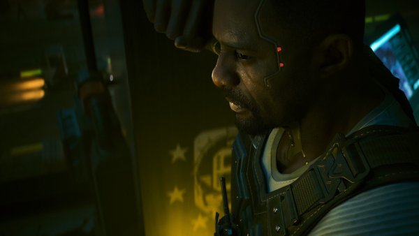 Der neue Star im „Cyberpunk“-Universum: Solomon Reed, gespielt von Idris Elba. - © CD Projekt