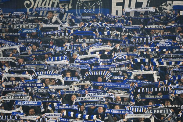 Die Bielefelder Schüco-Arena war auch gegen Stuttgart II mir mehr als 18.000 Zuschauern sehr gut besucht. - © Oliver Krato