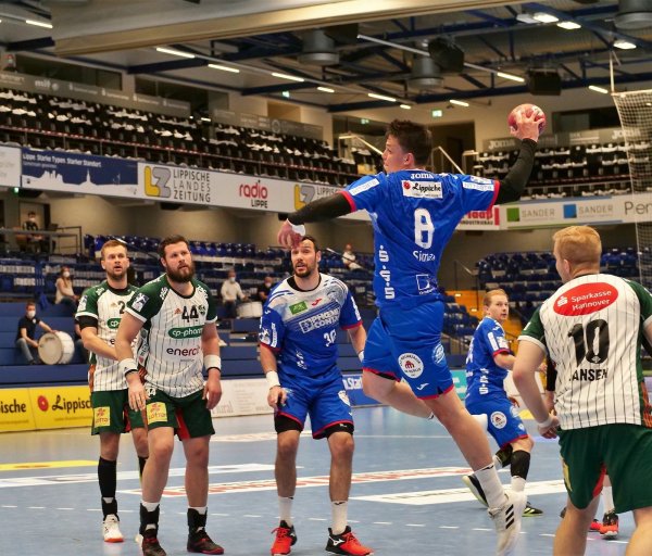 Solche Freiräume wie gegen die Hannoveraner Brozovic und Hansen wünscht sich Frederik Simak auch gegen den TVB. Foto: Jörg Hagemann - © Jörg Hagemann