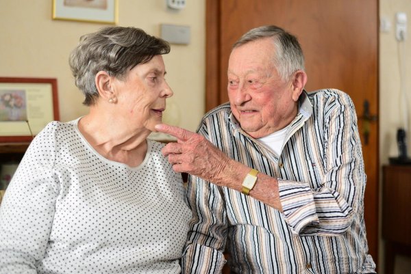 Das Ehepaar Reinicke feiert Diamanthochzeit. - © Nicole Ellerbrake