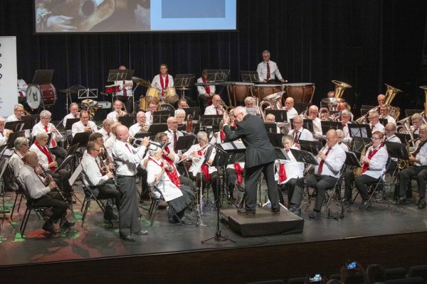 75 Musizierende aus Belgien spielen ein Gratiskonzert. - © Vlamo-Orchester