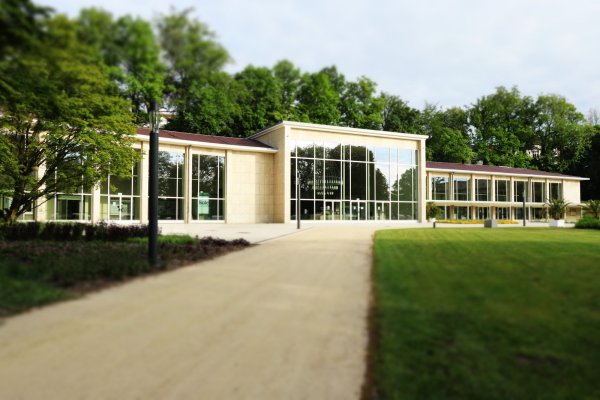 Die Wandelhalle in Bad Salzuflen. - © Alexandra Schaller