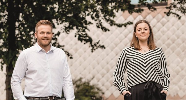 Kevin Zysk und Pauline Klemme von „Zukunft Extertal" wollen frischen Wind in die kommunale Politik bringen. - © Dajana Dopatka