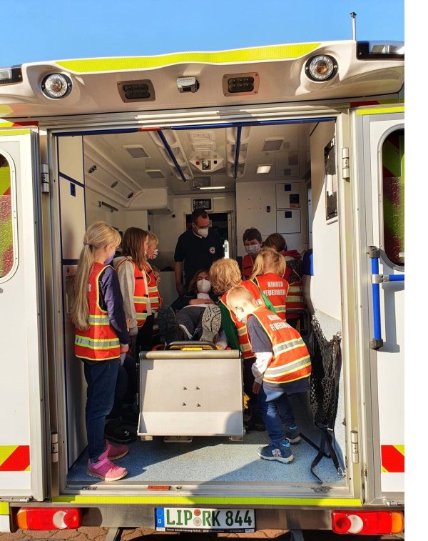 Keine Angst vorm Krankenwagen. - © DRK Bad Salzuflen e.V.