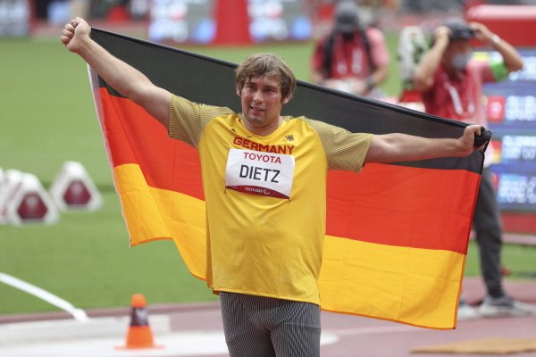 Sebastian Dietz bei den Paralympischen Spielen 2020 in Tokio. - © imago images/Beautiful Sports