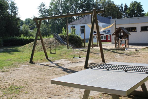 Der Spielplatz auf dem Pfützen-Gelände kann nun online bewertet werden. - © Sandra Castrup