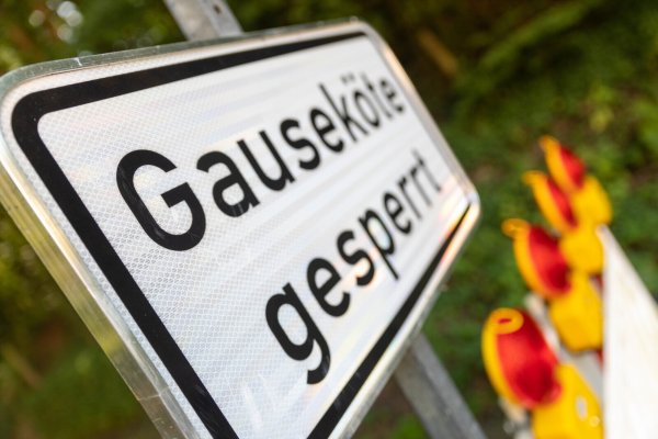 Seit etwa 18 Uhr am Freitagabend ist die Gauseköte erst einmal gesperrt. - © Jannik Stodiek