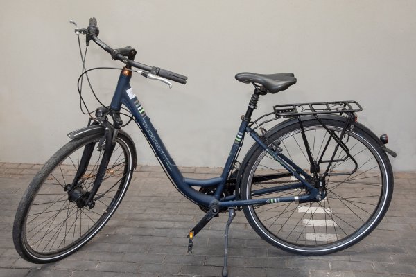 Das gefundene Fahrrad der Marke Gudereit. - © Polizei