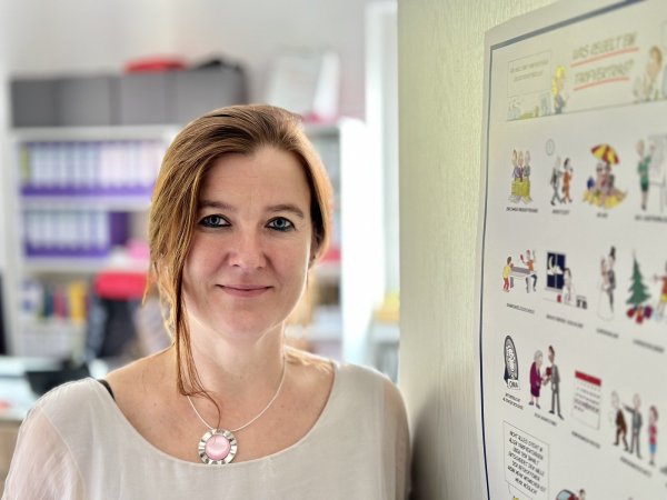 Verdi-Gewerkschaftssekretärin Nicol Krug. - © Stefan Becker