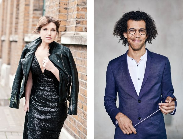 Sopranistin Claire Booth und Dirigent Jonathon Heyward - © LT Architekturfotografie, Laura Thiesbrummel, Haydnstraße 880336 MünchenDeutschlandDie Bildnutzung ist honrarpflichtig und b