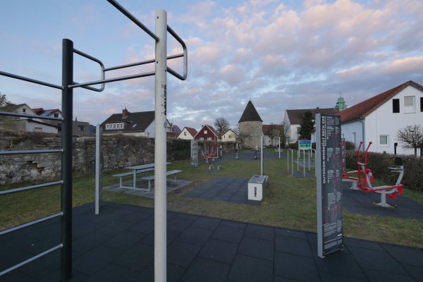 Der Sportpark am Eulenturm: Geld für ein weiteres Gerät mochte die Politik dem TV Horn-Bad Meinberg nicht bewilligen. - © Jost Wolf