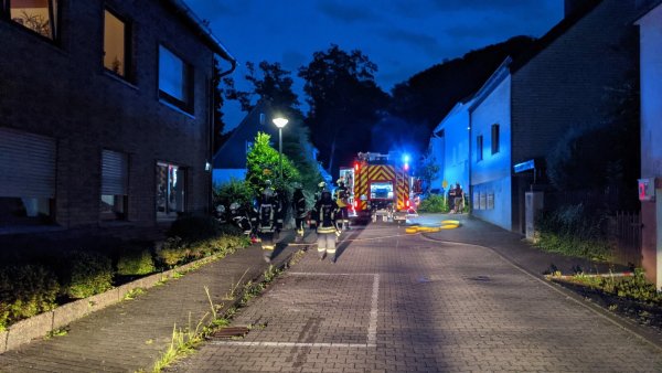 Zimmerbrand in der Hermannstraße. - © Feuerwehr Oerlinghausen