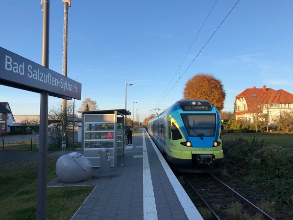 Der Bahnhof Sylbach wird für 250.000 Euro modernisiert. - © Thomas Reineke