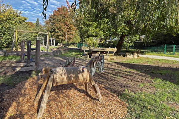 Der Spielplatz am Försterweg in Schwelentrup wurde saniert. - © Nicole Ellerbrake