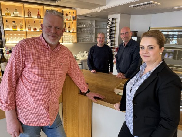 Jupp Westfeld (von links), Martin Rieke, Michael Sasse und Swetlana Lenger vom Kur- und Touristikverein wünschen sich mehr Engagement für den Tourismus in Bad Salzuflen. - © Kur- und Touristik e.V.