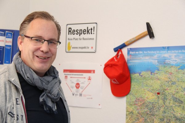 Voller Elan geht Daniel Salewski als neuer Erster Bevollmächtigter die Dinge an. Die Holzhammermethode allerdings liegt ihm nicht. - © Marianne Schwarzer(LZ)