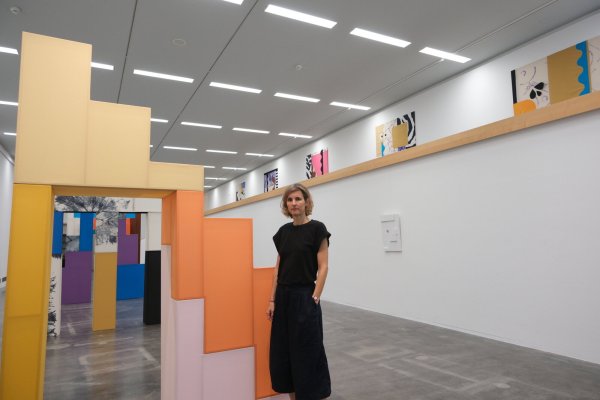 Eva Berendes zeigt ihre Ausstellung "Threads" ab Sonntag im Landesmuseum. - © Sven Koch